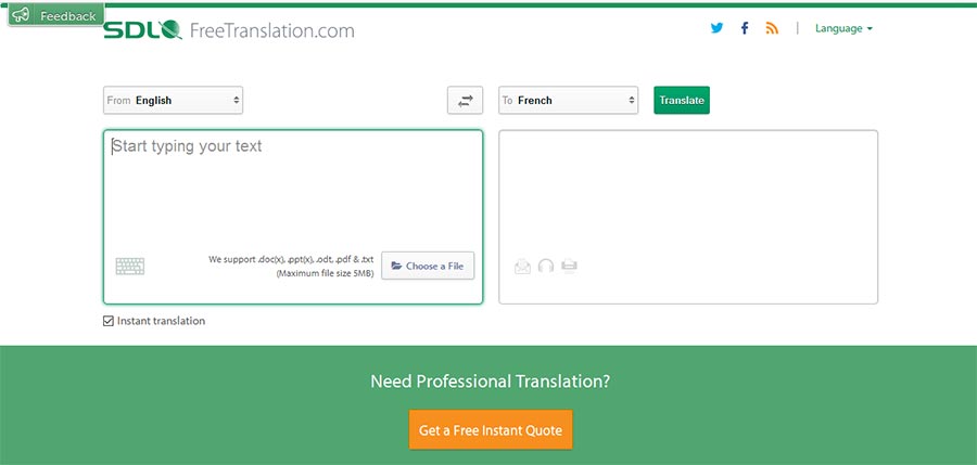 freetranslation